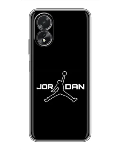 Чехол для OPPO A38 с картинкой «Nike Pink Swirl»