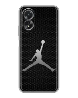 Чехол для OPPO A38 с картинкой «Jordan Dark Carbon» Чехол для OPPO A38 с картинкой «Jordan Dark Carbon»