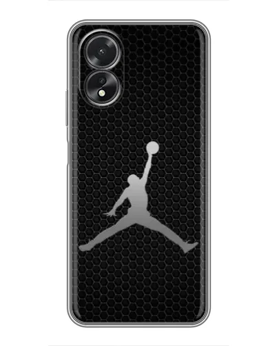 Чехол для OPPO A38 с картинкой «Jordan Dark Carbon»