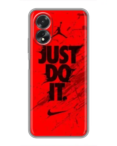 Чехол для OPPO A38 с картинкой «Nike Just Do It»