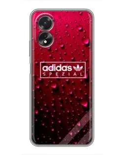 Чехол для OPPO A38 с картинкой «Adidas Gold Marble» Чехол для OPPO A38 с картинкой «Adidas Gold Marble»
