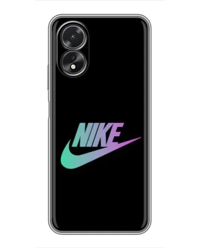 Чехол для OPPO A38 с картинкой «Nike — городская ночь»