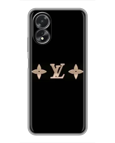 Чехол для OPPO A38 с картинкой «Louis Vuitton — минимализм»