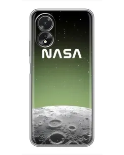 Чохол для OPPO A38 з картинкою «NASA — місячний градієнт»