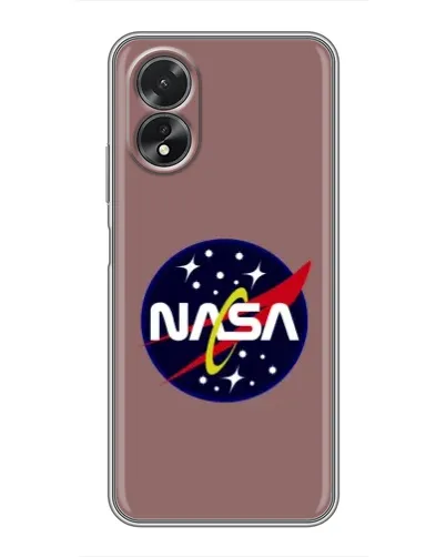 Чохол для OPPO A38 з картинкою «NASA — ретро космос»