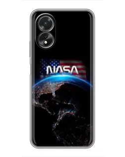 Чохол для OPPO A38 з картинкою «Земля з космосу NASA»