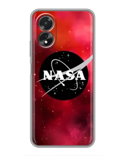 Чохол для OPPO A38 з картинкою «NASA — червона туманність»