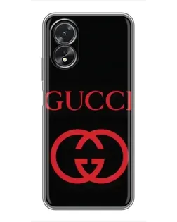 Чохол для OPPO A38 з картинкою «Gucci — червоний логотип» Чохол для OPPO A38 з картинкою «Gucci — червоний логотип»