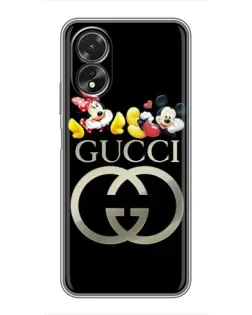 Чохол для OPPO A38 з картинкою «Gucci — герої Disney» Чохол для OPPO A38 з картинкою «Gucci — герої Disney»