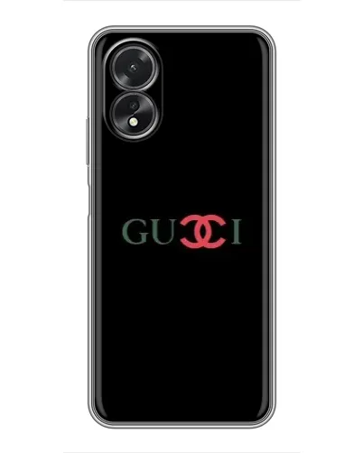 Чохол для OPPO A38 з картинкою «Gucci — червоний градієнт»