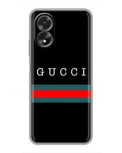 Чохол для OPPO A38 з картинкою «Gucci — червоний пояс» Чохол для OPPO A38 з картинкою «Gucci — червоний пояс»