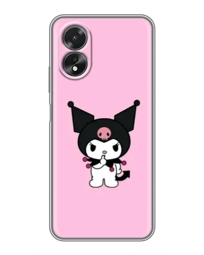Чохол для OPPO A38 з картинкою «Kuromi — рожева ніжність» Чохол для OPPO A38 з картинкою «Kuromi — рожева ніжність»