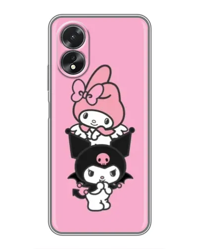 Чохол для OPPO A38 з картинкою «My Melody та Kuromi» Чохол для OPPO A38 з картинкою «My Melody та Kuromi»