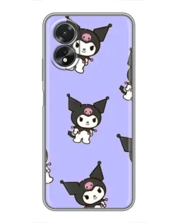 Чохол для OPPO A38 з картинкою «Паттерн з Kuromi»