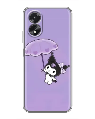 Чохол для OPPO A38 з картинкою «Kuromi з парасолькою» Чохол для OPPO A38 з картинкою «Kuromi з парасолькою»