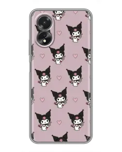 Чохол для OPPO A38 з картинкою «Kuromi — нічний сон»