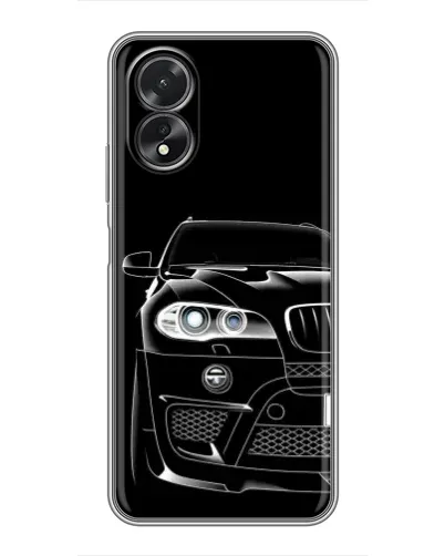Чохол для OPPO A38 з картинкою «Темний силует BMW» Чохол для OPPO A38 з картинкою «Темний силует BMW»