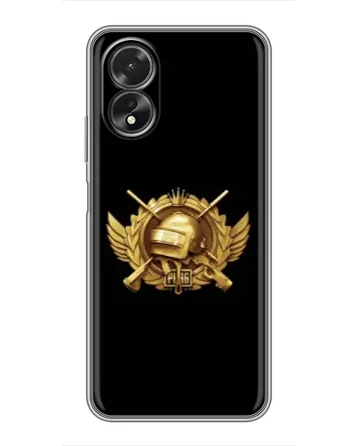 Чохол для OPPO A38 з картинкою «PUBG — помаранчевий градієнт» Чохол для OPPO A38 з картинкою «PUBG — помаранчевий градієнт»