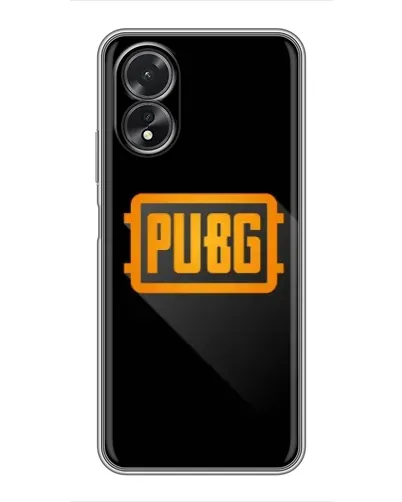 Чохол для OPPO A38 з картинкою «PUBG — рамка лого» Чохол для OPPO A38 з картинкою «PUBG — рамка лого»