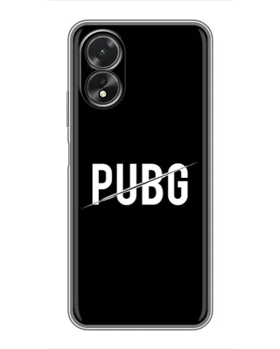 Чохол для OPPO A38 з картинкою «PUBG — білий логотип» Чохол для OPPO A38 з картинкою «PUBG — білий логотип»