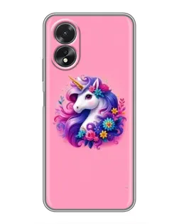 Чехол для OPPO A38 с картинкой «Сказочный единорог» Чехол для OPPO A38 с картинкой «Сказочный единорог»
