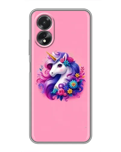 Чехол для OPPO A38 с картинкой «Сказочный единорог»