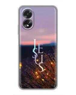 Чехол для OPPO A38 с картинкой «Свет Божий ночью» Чехол для OPPO A38 с картинкой «Свет Божий ночью»