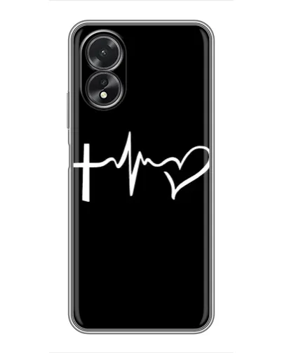 Чехол для OPPO A38 с картинкой «Пульс веры» Чехол для OPPO A38 с картинкой «Пульс веры»