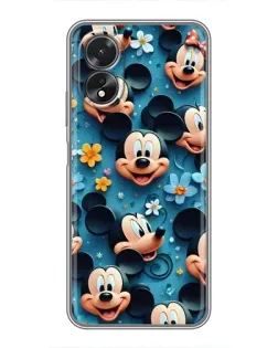 Чехол для OPPO A38 с картинкой «Паттерн Микки и Минни» Чехол для OPPO A38 с картинкой «Паттерн Микки и Минни»