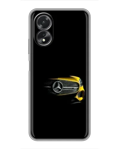Чохол для OPPO A38 з картинкою «Mercedes — ретро стиль»
