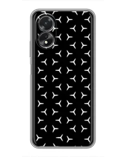 Чохол для OPPO A38 з картинкою «Mercedes паттерн зірок»