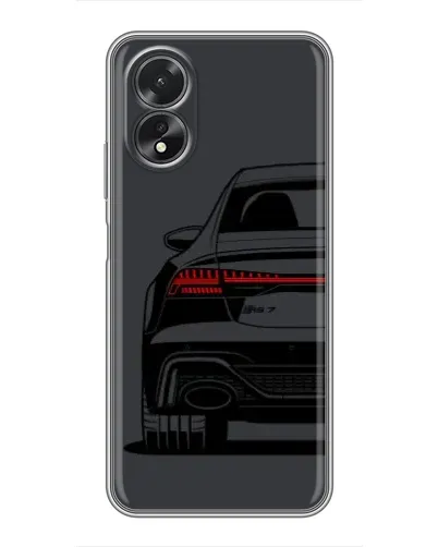 Чохол для OPPO A38 з картинкою «Задня частина Audi — арт»