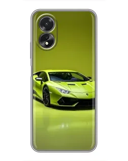 Чехол для OPPO A38 с картинкой «Салатовый Lamborghini Huracan» Чехол для OPPO A38 с картинкой «Салатовый Lamborghini Huracan»