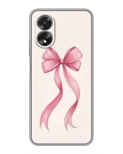 Чохол для OPPO A38 з картинкою «Рожевий бант»
