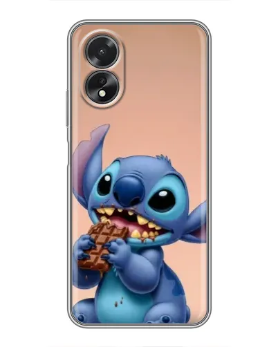 Чохол для OPPO A38 з картинкою «Стіч їсть шоколад» Чохол для OPPO A38 з картинкою «Стіч їсть шоколад»