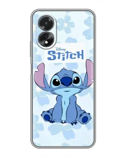 Чохол для OPPO A38 з картинкою «Stitch серед квітів» Чохол для OPPO A38 з картинкою «Stitch серед квітів»