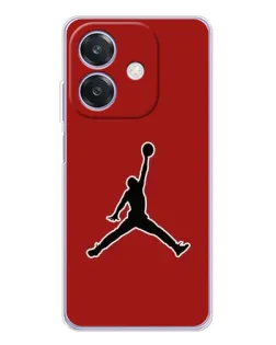 Чохол для OPPO A3x з картинкою «Jordan Red Back» Чохол для OPPO A3x з картинкою «Jordan Red Back»