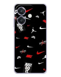 Чохол для OPPO A3x з картинкою «Nike Mix Pattern» Чохол для OPPO A3x з картинкою «Nike Mix Pattern»