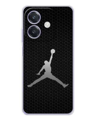 Чохол для OPPO A3x з картинкою «Jordan Dark Carbon» Чохол для OPPO A3x з картинкою «Jordan Dark Carbon»