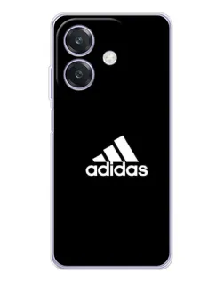 Чохол для OPPO A3x з картинкою «Чорна класика Adidas»