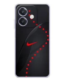Чохол для OPPO A3x з картинкою «Абстрактний дизайн Nike»