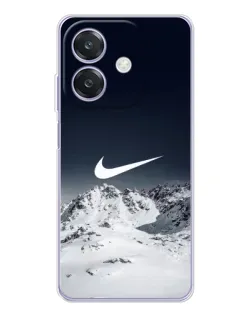 Чохол для OPPO A3x з картинкою «Nike — зимові гори»