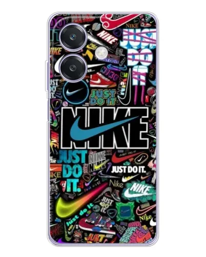 Чохол для OPPO A3x з картинкою «Яскравий колаж Nike» Чохол для OPPO A3x з картинкою «Яскравий колаж Nike»