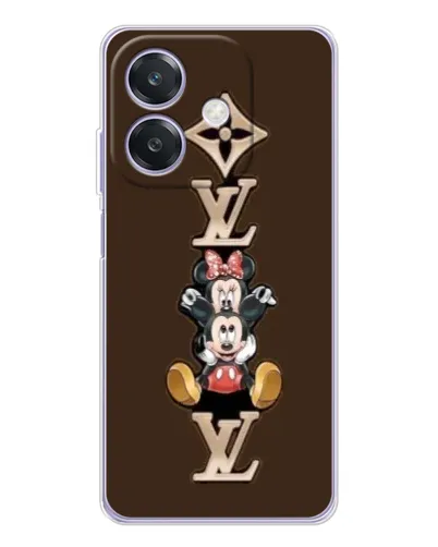 Чехол для OPPO A3x с картинкой «LV и Микки Маус»
