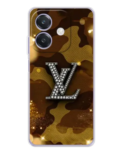 Чехол для OPPO A3x с картинкой «Камуфляжный Louis Vuitton»