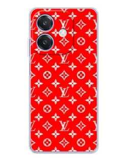 Чехол для OPPO A3x с картинкой «Яркий паттерн LV» Чехол для OPPO A3x с картинкой «Яркий паттерн LV»