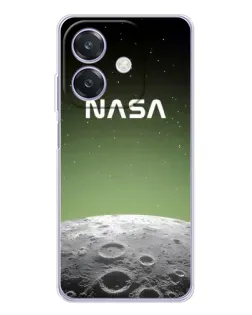 Чохол для OPPO A3x з картинкою «NASA — місячний градієнт»