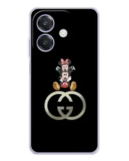 Чохол для OPPO A3x з картинкою «Мінні Маус на лого»