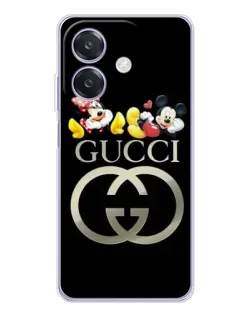 Чохол для OPPO A3x з картинкою «Gucci — герої Disney»