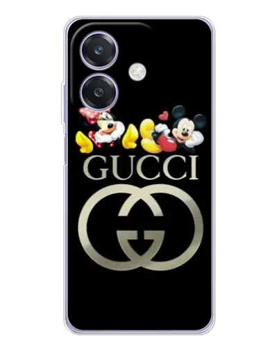 Чохол для OPPO A3x з картинкою «Gucci — герої Disney»